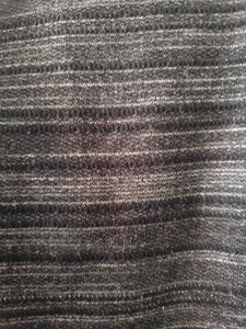 Sweatshirt Black Grey White Strips
