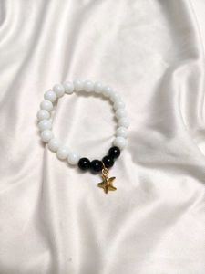 Beaded Star Charm Bracelet