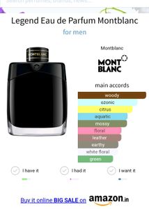 Montblanc Legend EDP 50ml 🖤