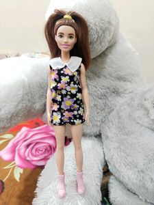 Barbie FASHIONISTAS Doll with Floral Dress