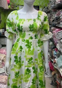 Cotton Midi Frock