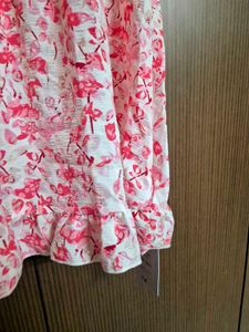 URBANIC Pink Floral Dress | 36 To 40