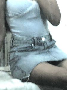 Grey Denim Skirt For Women