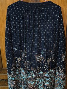 Boho Print Maxi Skirt