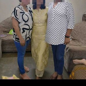 Elegant yellow Kurta Set