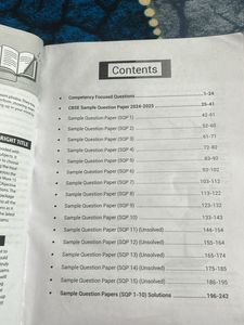 Class 10th Sample Papers 2024-25