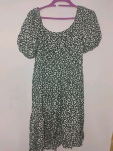 Zudio Green Dress