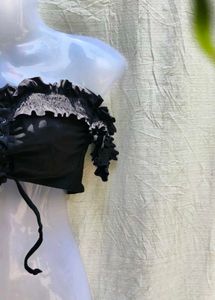 I. SEXY OFF SHOULDER CORSET TYPE TOP