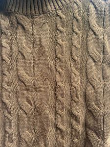 Brown Sleeveless Knit Dress