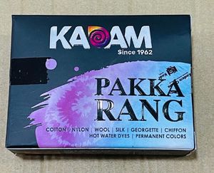 Kadam Pakka Rang Black-5Sachets Dyfix-2Sachets