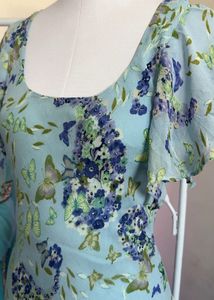 Butterfly Print Dress