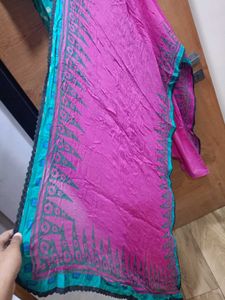 🌟Vibrant Teal &amp; Rani Pink Three-Piece Suit🌟