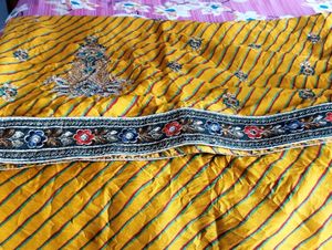 Price Dropped 💥💥💥💥🔥Rajasthani Bandhni Saree N