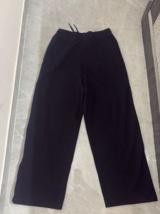 Striped Wide-Leg Lounge Pants