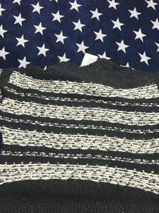 Striped Knit Sweater