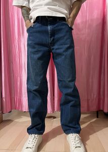 Dark Blue Denim Jeans