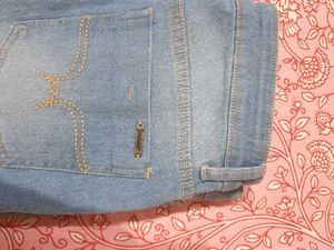 Light Wash Denim Jeans