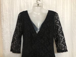 Noisy May Black Lace Midi Dress