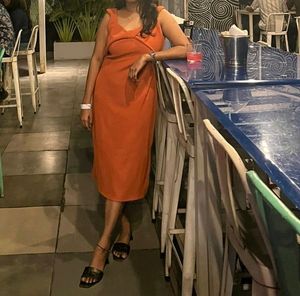 Sexy Midi Length Bodycon Dress