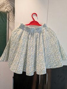 Floral Print Mini Skirt