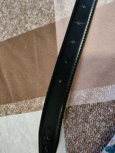 Black Leather Belt