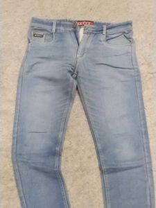 Gucci Light Wash Blue Denim Jeans For Men