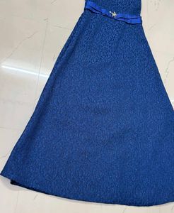 Elegant Blue wedding Ethnic Gown