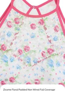 Zivame Floral Bralette Top