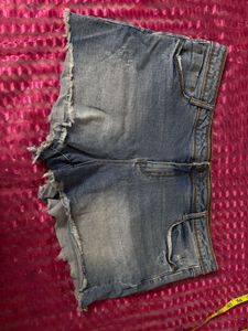 Denim Cut-Off Shorts