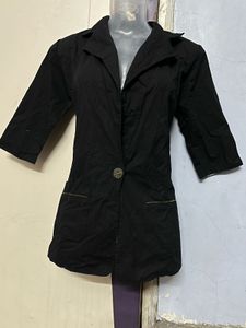 Pintrest Designer black formal coat
