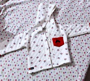 Little Darlings Full Sleeves Winter Hooded Set