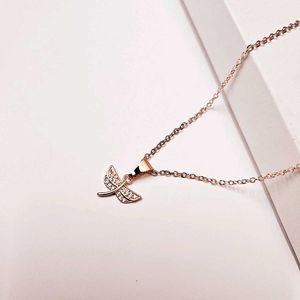 Cute Dragonfly Pendant Neckchain