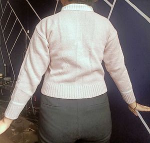 Cute Pink Knit Sweater