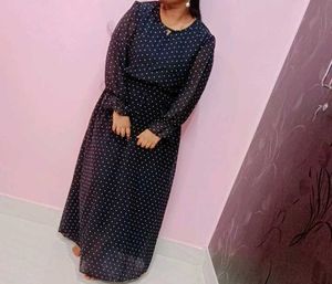 Polka Dot Maxi Dress