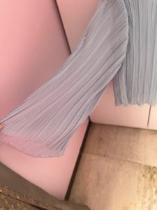 New Fig Bell Sleeve Top With Attached Inner