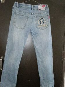 Light Wash Denim Jeans