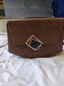 Chic Brown Crossbody Bag
