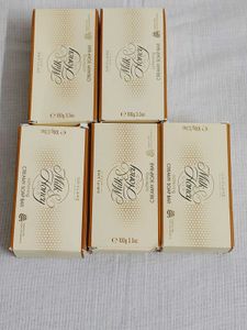 Oriflame Milk & Honey Soap Bars 5 combo