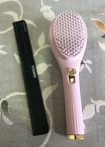 Self-Cleaning Hairbrush And Comb