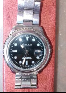 Omax Silver Watch