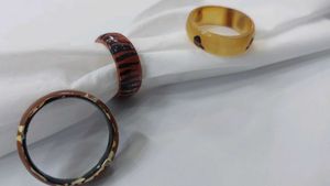 Unique original horn made ring