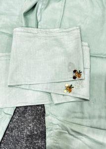 Embroidered Sea Green Suit