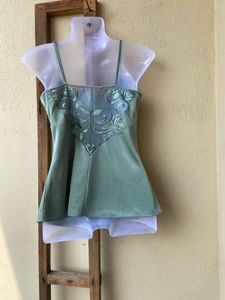 Green Cami Top