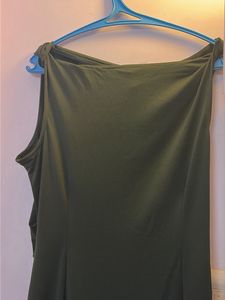 Olive Green Midi Dress