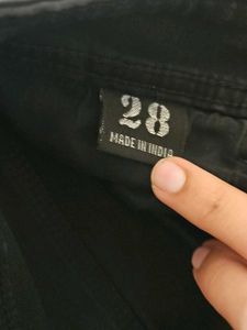 Black Denim Jeans