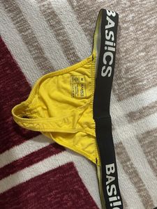 Basics Yellow Jockstrap