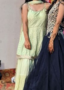 Sharara Suit Party Wear 2,3 Time Use