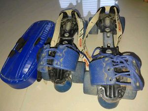 Adjustable JJ Jonex Skates With Helmet