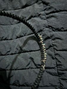 Floral Headband / Soft glam stones