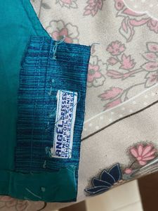 Teal Embroidered Blouse